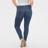 bnana repblc  slim fit stretcahble curvy medium blue jeans